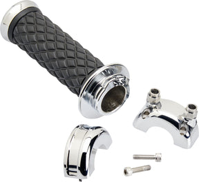 Biltwell Grips Alumicore Cstm Chr Grips Biltwell