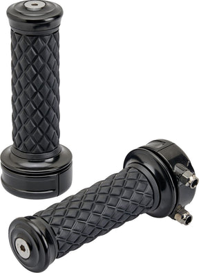 Biltwell Grips Alumicore Cstm Blk Grips Biltwell
