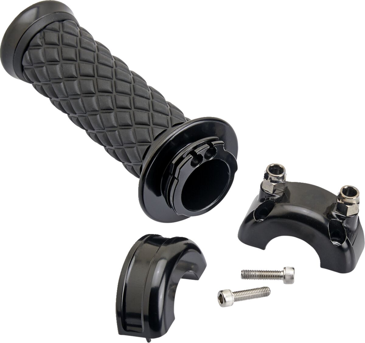 Biltwell Grips Alumicore Cstm Blk Grips Biltwell