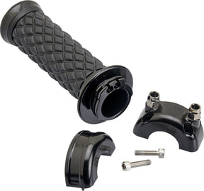 Biltwell Grips Alumicore Cstm Blk Grips Biltwell