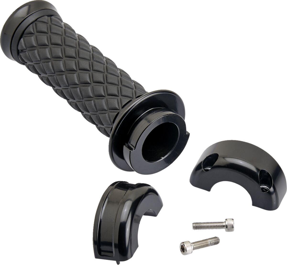 Biltwell Grips Alumicore Cstm Blk Grips Biltwell