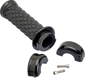 Biltwell Grips Alumicore Cstm Blk Grips Biltwell