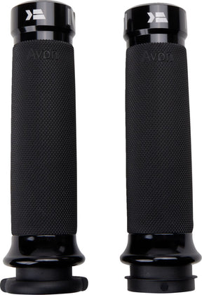 Khrome Werks Grips Klassic Custom Tbw Black Grips Khrome Werks