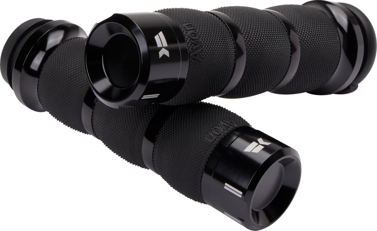 Khrome Werks Grips Klassic Air Tbw Black Grips Khrome Werks