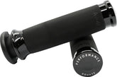 1" Custom Contour Grips Dual-Cable, Black Grips Slyfox