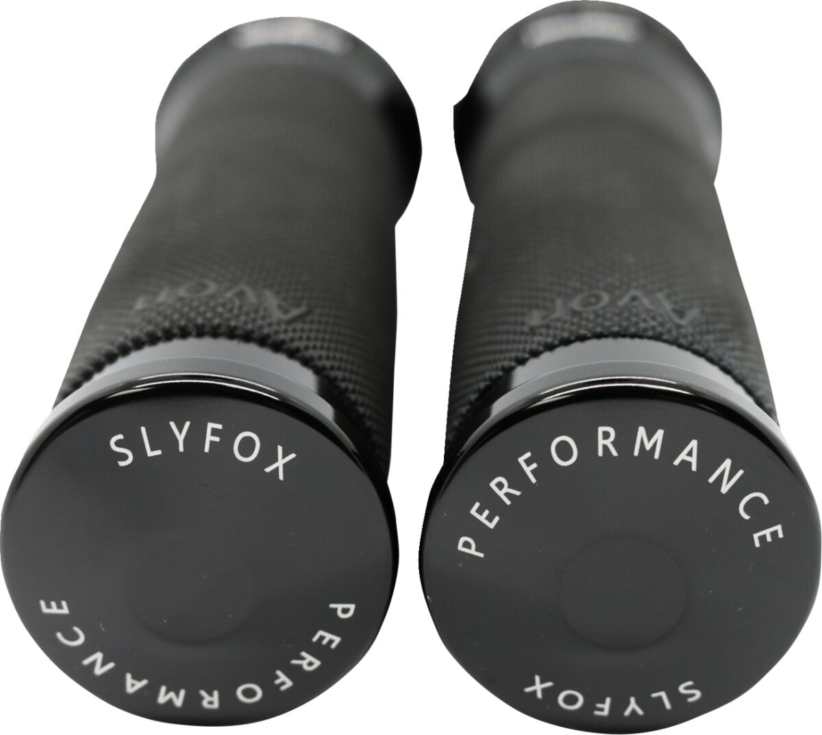 1" Custom Contour Grips Dual-Cable, Black Grips Slyfox