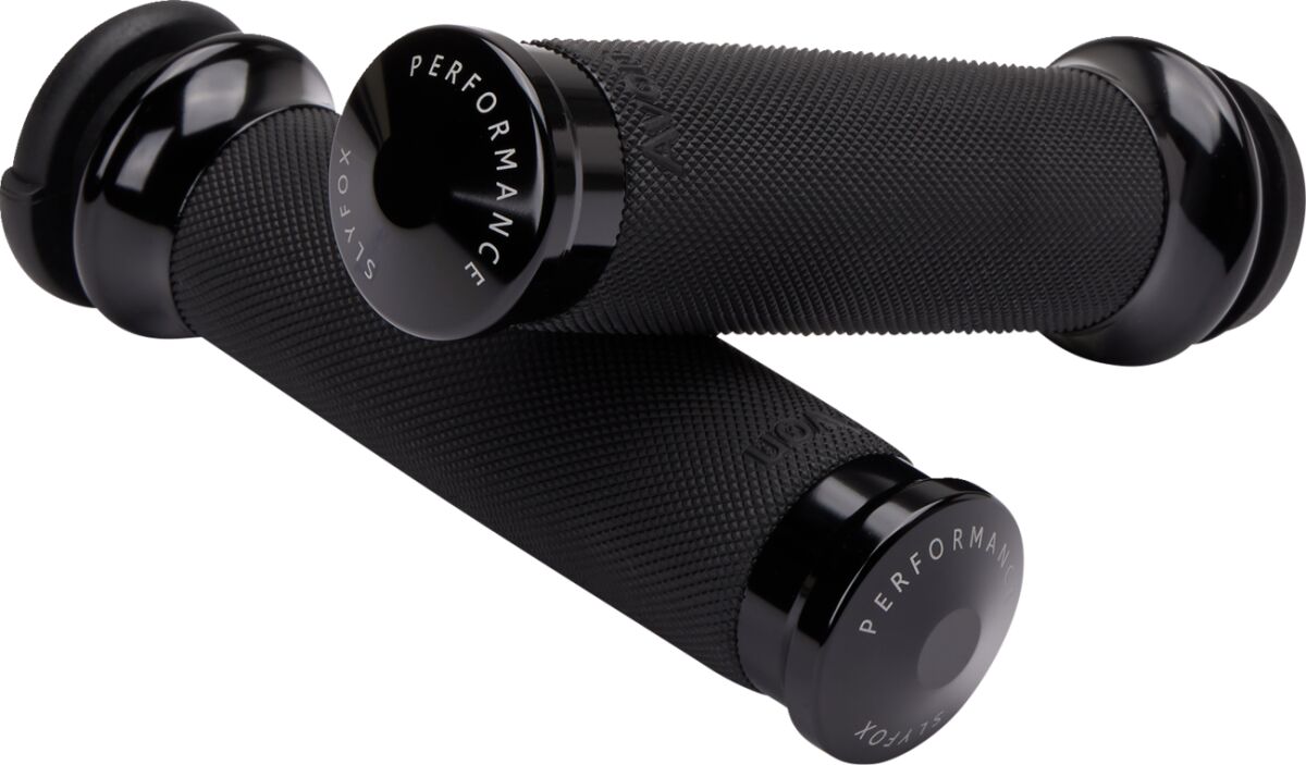 1" Custom Contour Grips TBW, Black Grips Slyfox