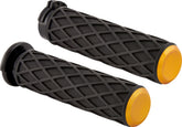 Arlen Ness Grips Diamond Cable Gold Grips Arlen Ness
