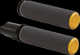 Arlen Ness Knurled Grips, Gold - 24+ Touring Grips Arlen Ness