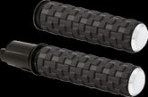 Arlen Ness AirTrax Grips, Chrome - 24+ Touring Grips Arlen Ness