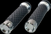 Khrome Werks Grip Diamond Cc Klassic Chrome Grips Khrome Werks