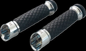 Khrome Werks Grip Diamond Cc Edge Chrome Grips Khrome Werks