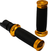 Performance Machine (Pm) Grip Pm Contour Gold Tbw 24 25 HANDLEBAR GRIPS Performance Machine
