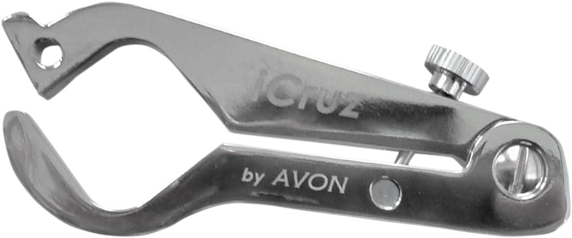 Avon Grips Lock Throttle Chrome Lg Avon Grips