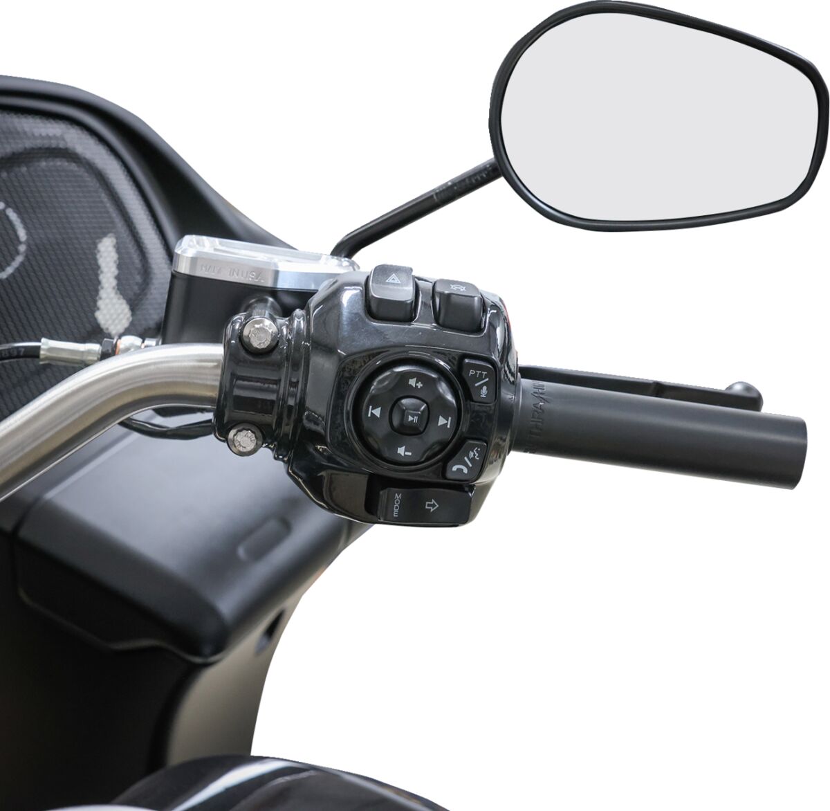 Throttle Tube By Wire, Black Plastic - Touring & 25+ Softail Throttle Bodies Thrashin Supply Co.