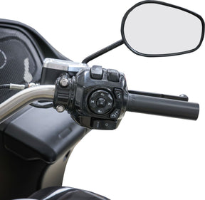 Throttle Tube By Wire, Black Plastic - Touring & 25+ Softail Throttle Bodies Thrashin Supply Co.