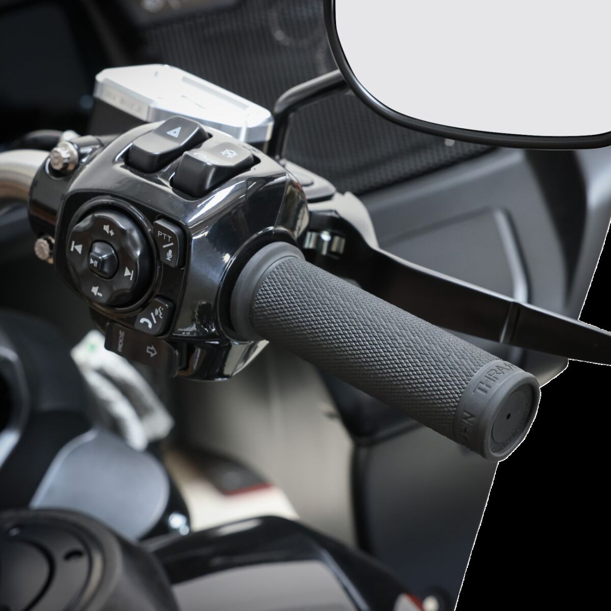Thrashin Supply Co. Throttle Tube By Wire, Black Plastic - Touring & 25+ Softail Handlebar Throttle Assemblies Thrashin Supply Co.