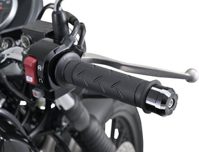 Daytona Handlebar Barend W Black HANDLEBAR END CAPS Daytona