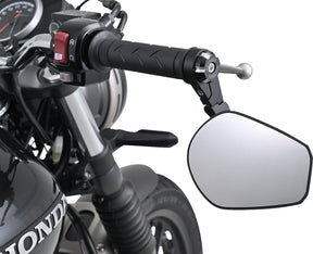 Daytona Handlebar Barend W Black HANDLEBAR END CAPS Daytona
