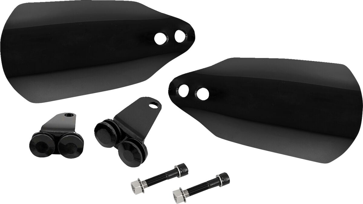 Memphis Shades Hd Hand Guards, Black Opaque - 21-23 Touring Street Glide Handguards Memphis Shades
