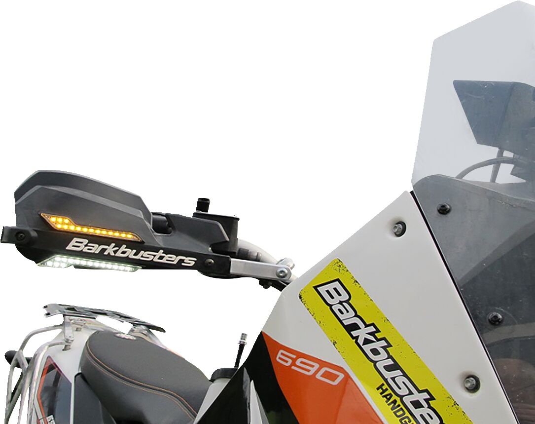 Barkbusters Led White Light (Set Of 2 HAND GUARDS Barkbusters