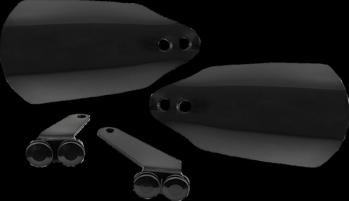 Memphis Shades Hd Hand Guards, Black Opaque - 24 Touring Road Glide Handguards Memphis Shades