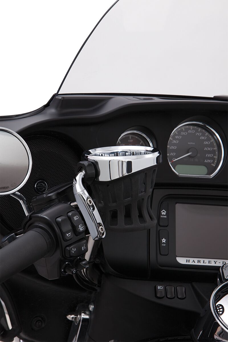 Ciro Holder Drink Bars Chr HANDLEBAR-MOUNTED ACCESSORIES Ciro