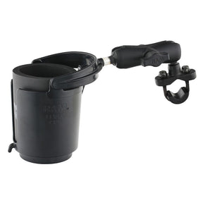 Ram Mounts Kit Level Cup Rail Mount HANDLEBAR-MOUNTED ACCESSORIES Ram Mounts