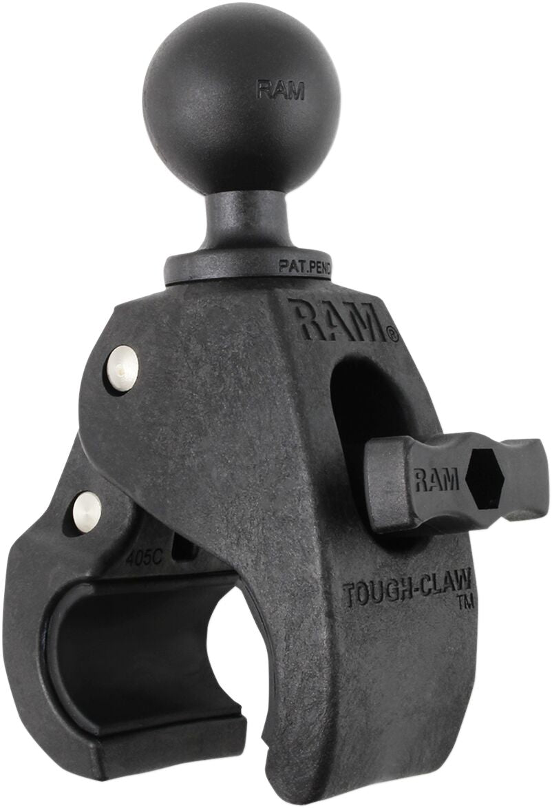 Ram Mounts Tough Claw Met 1 Ball HANDLEBAR-MOUNTED ACCESSORIES Ram Mounts