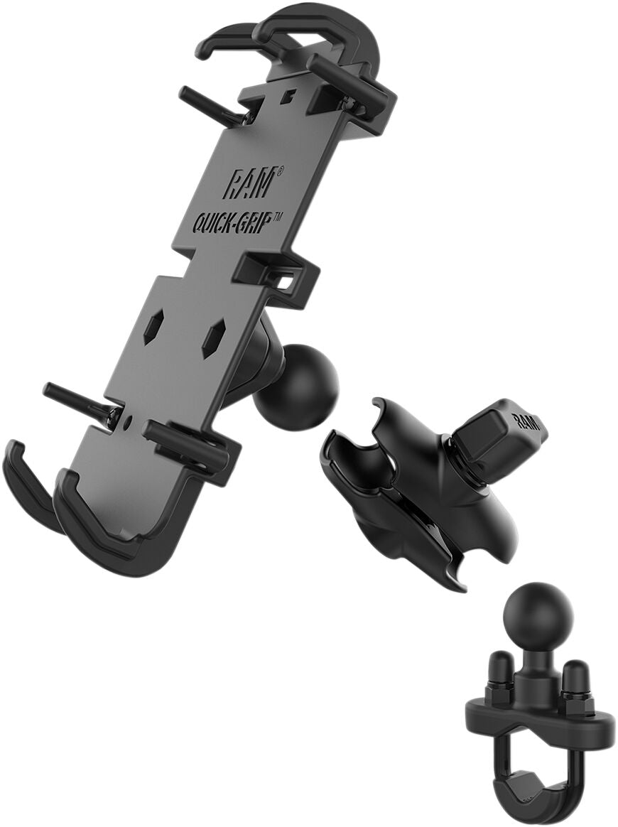 Ram Mounts Kit Xl Quik Grip Ubolt HANDLEBAR-MOUNTED ACCESSORIES Ram Mounts