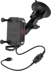 Ram Mounts Kit Toughchrg Xgrip Suct HANDLEBAR-MOUNTED ACCESSORIES Ram Mounts