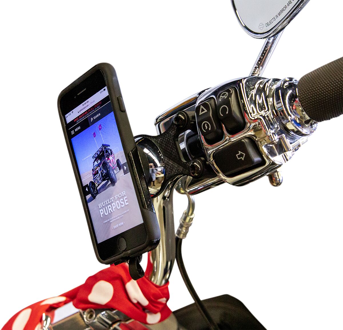 Klock Werks Io Harley Davidson Ambidex HANDLEBAR-MOUNTED ACCESSORIES Klock Werks