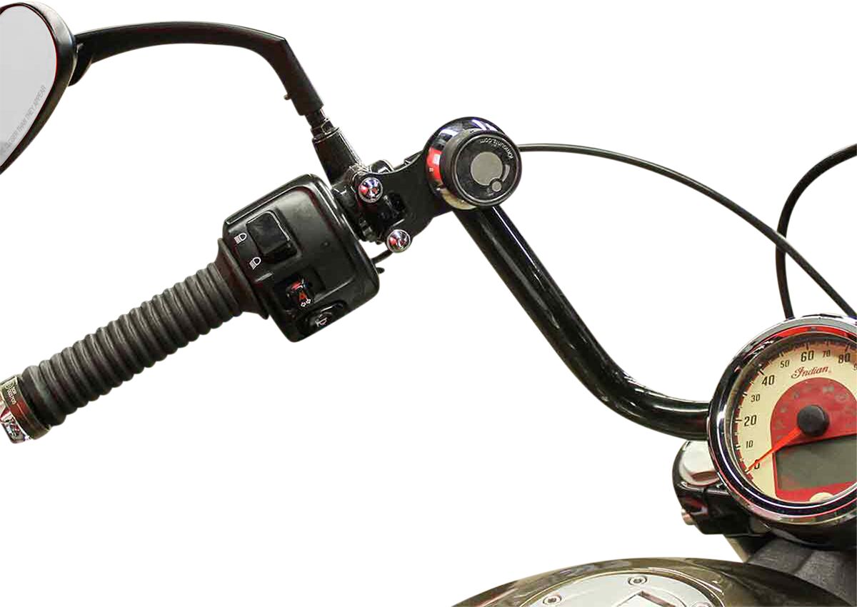 Klock Werks Mount Io Scout Blk Handlebar Mounted Accessories Klock Werks