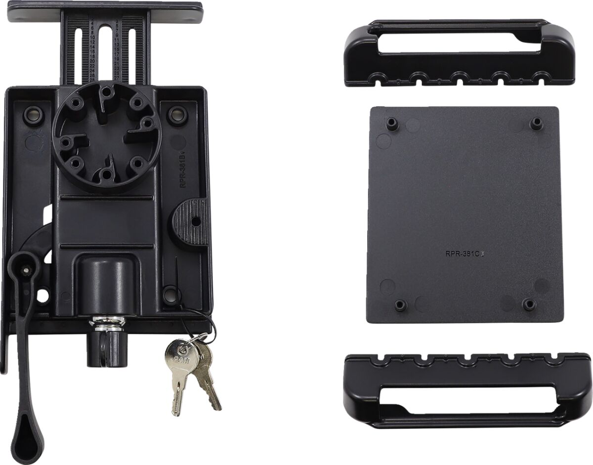 Ram Mounts Holder Tablock Locking HANDLEBAR-MOUNTED ACCESSORIES Ram Mounts