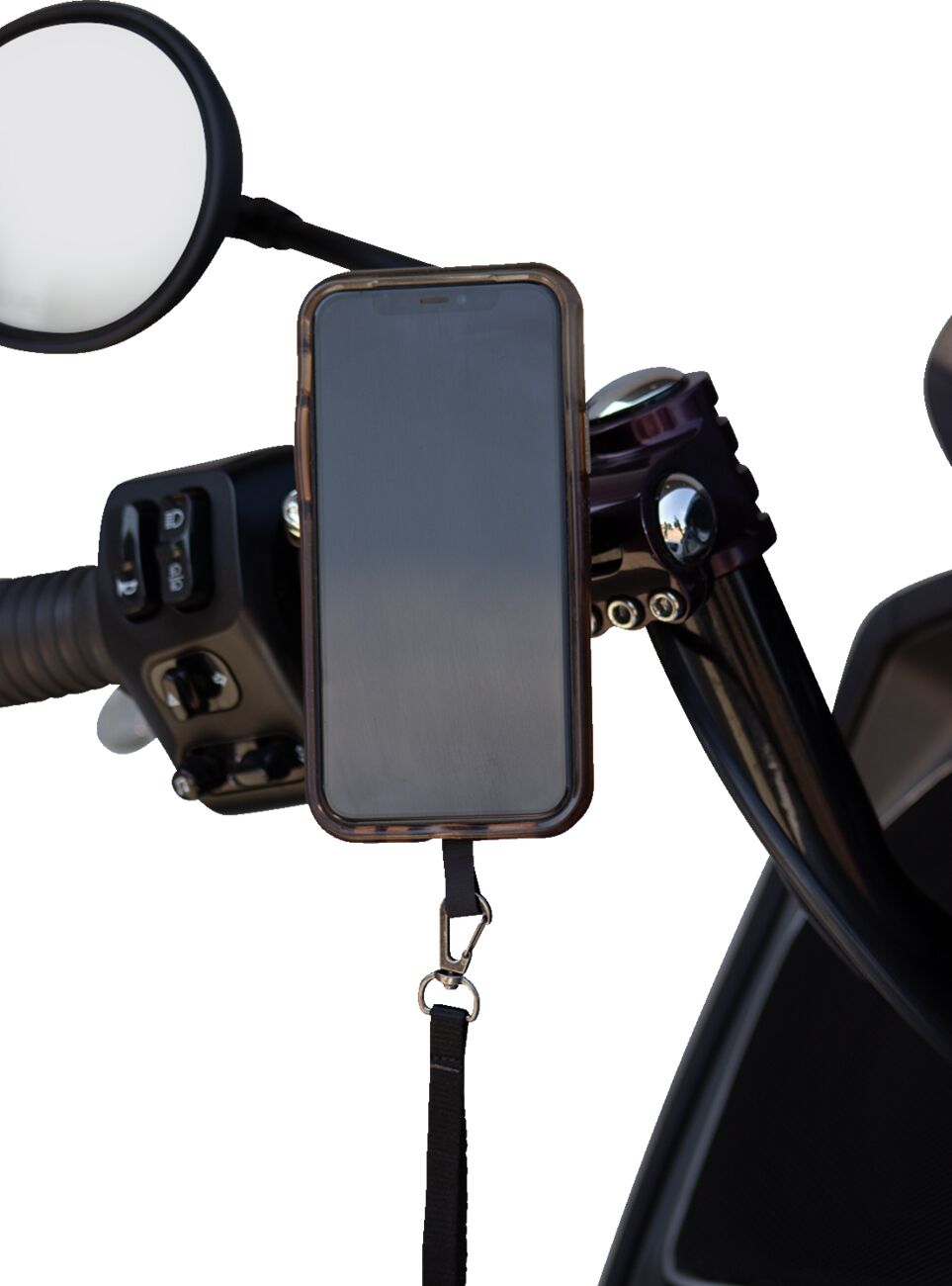 Klock Werks Ambidextrous Mount I Omount™ Challenger Black Handlebar Mounted Accessories Klock Werks