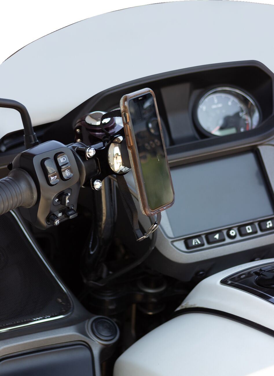 Klock Werks Ambidextrous Mount I Omount™ Challenger Black Handlebar Mounted Accessories Klock Werks