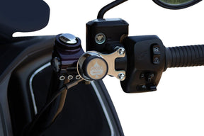 Klock Werks Ambidextrous Mount I Omount™ Challenger Chrome Handlebar Mounted Accessories Klock Werks