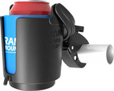 Ram Mounts Tough-Claw™ Mount with Level Cup™ Drink Holder Handlebar Mounted Accessories Ram Mounts