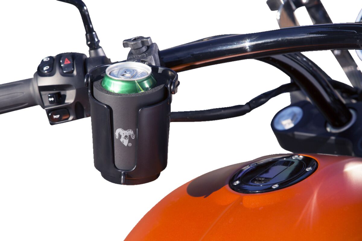 Ram Mounts Tough-Claw™ Mount with Level Cup™ Drink Holder Handlebar Mounted Accessories Ram Mounts