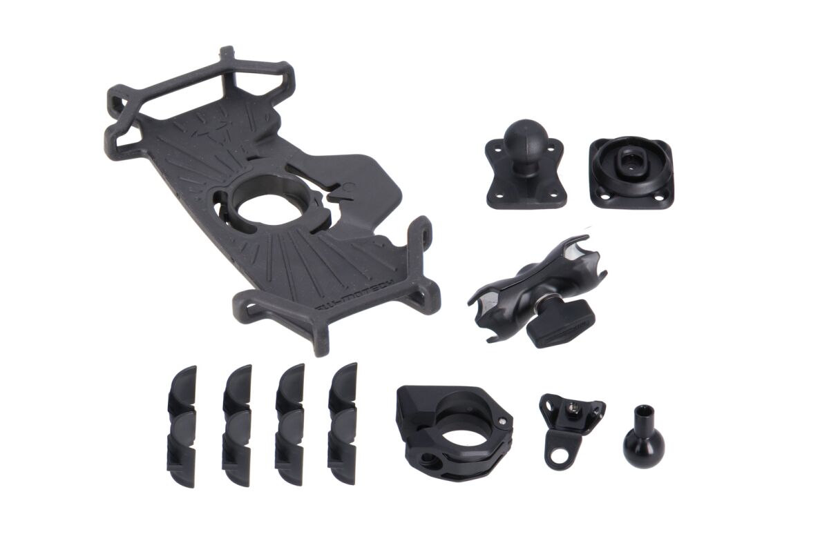 Sw Motech Gps Mount T Lock Smartph Big HANDLEBAR-MOUNTED ACCESSORIES Sw Motech