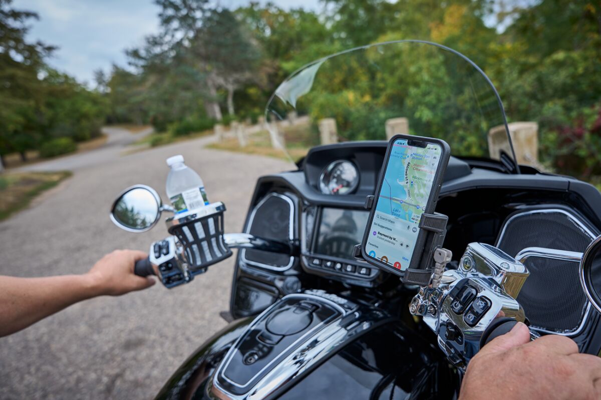 Ciro Mount Drink Holder Passenger Indian Handlebar Mounted Accessories Ciro