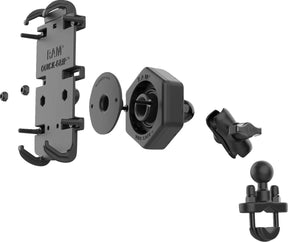 Ram Mounts Kit Quick Grip With Vibe Safe HANDLEBAR-MOUNTED ACCESSORIES Ram Mounts