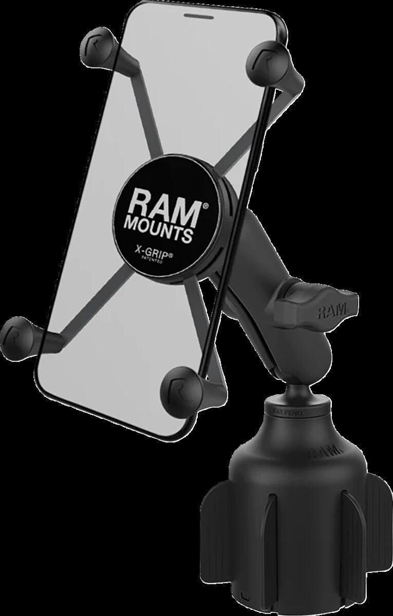 Ram Mounts Kit X Grip Large Phone Mount W HANDLEBAR-MOUNTED ACCESSORIES Ram Mounts