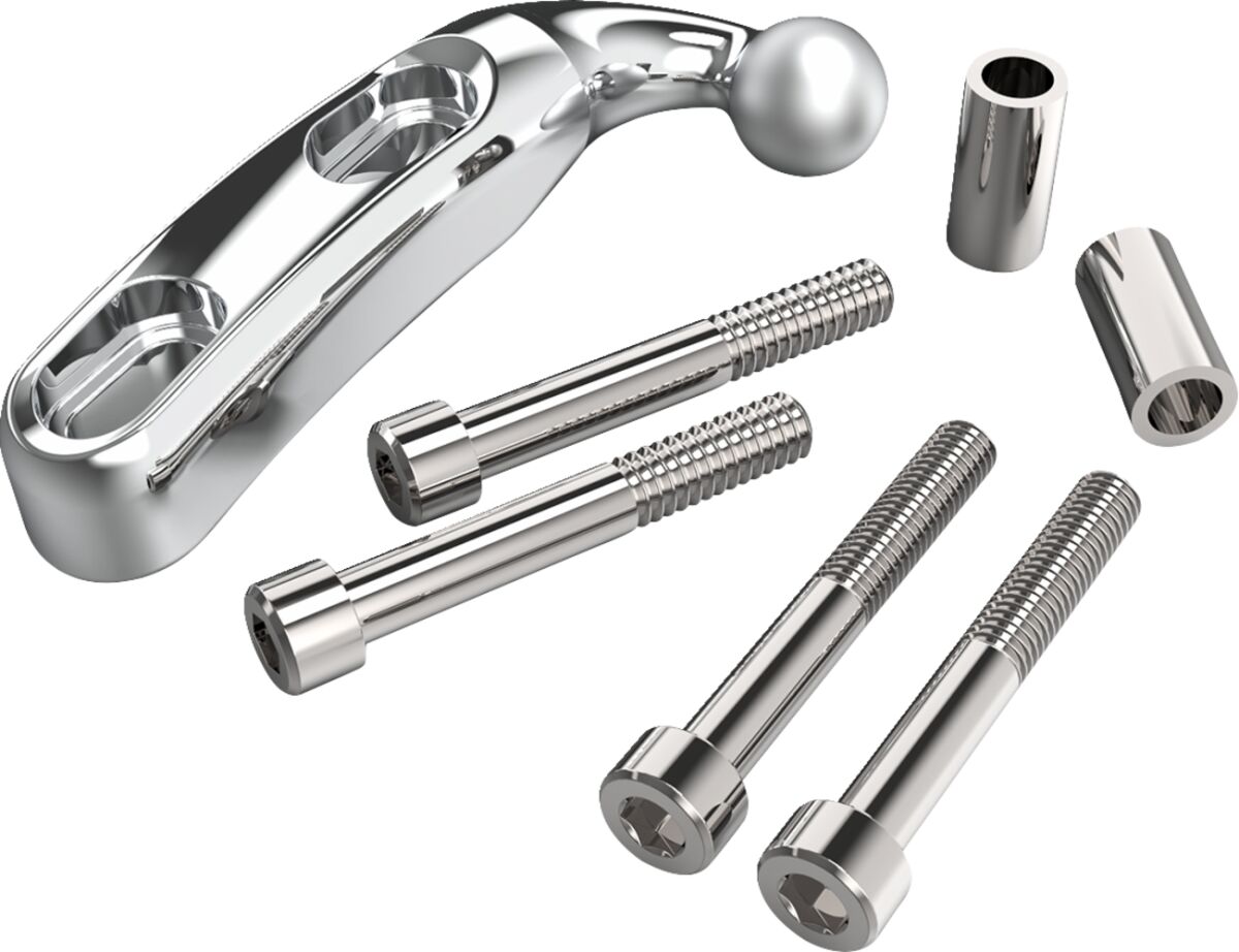Ciro Mount Perch Gen 2 Chrome HANDLEBAR-MOUNTED ACCESSORIES Ciro
