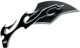 Pro One Perf.Mfg. Mirror Flame Left Blk MIRRORS Pro One Perf.Mfg.