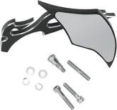 Pro One Perf.Mfg. Mirror Flame Right Blk MIRRORS Pro One Perf.Mfg.
