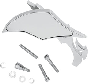 Pro One Perf.Mfg. Mirror Flame Left Chr MIRRORS Pro One Perf.Mfg.