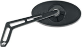 Pro One Perf.Mfg. Mirror Cutout Oval Lt Blk MIRRORS Pro One Perf.Mfg.
