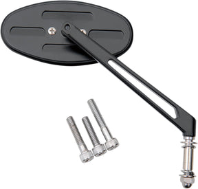 Drag Specialties Mirror Blu Stlth I Blk MIRRORS Drag Specialties