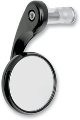 Todd's Cycle Mirror Bar End Left Blk MIRRORS Todd's Cycle